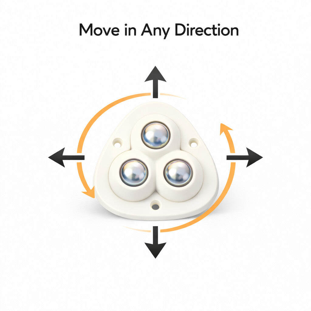 🔥 Buy 1 Get 2 Free Heavy-Duty Furniture Moving Wheels – Supports Up to 397 lbs 🛋️