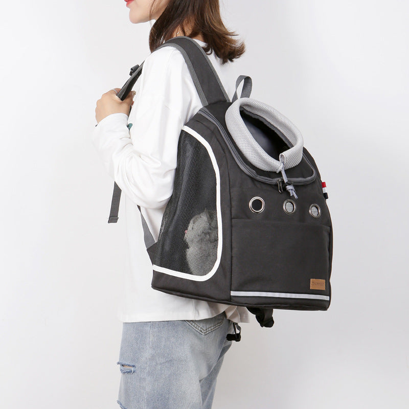 Breathable Pet Carrier Backpack Travel Comfort for Your Furry Friend Anywhere