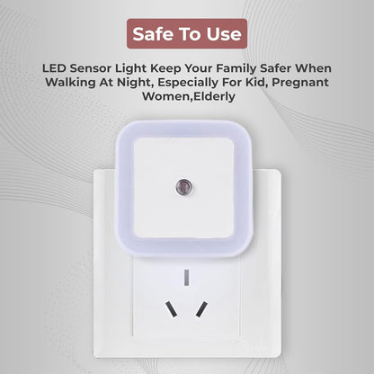 🌙Buy 2 Get 1 Free Light Sensor Plug-In Night Light – Soft Warm Glow for Bedroom, Bathroom & Hallway ✨