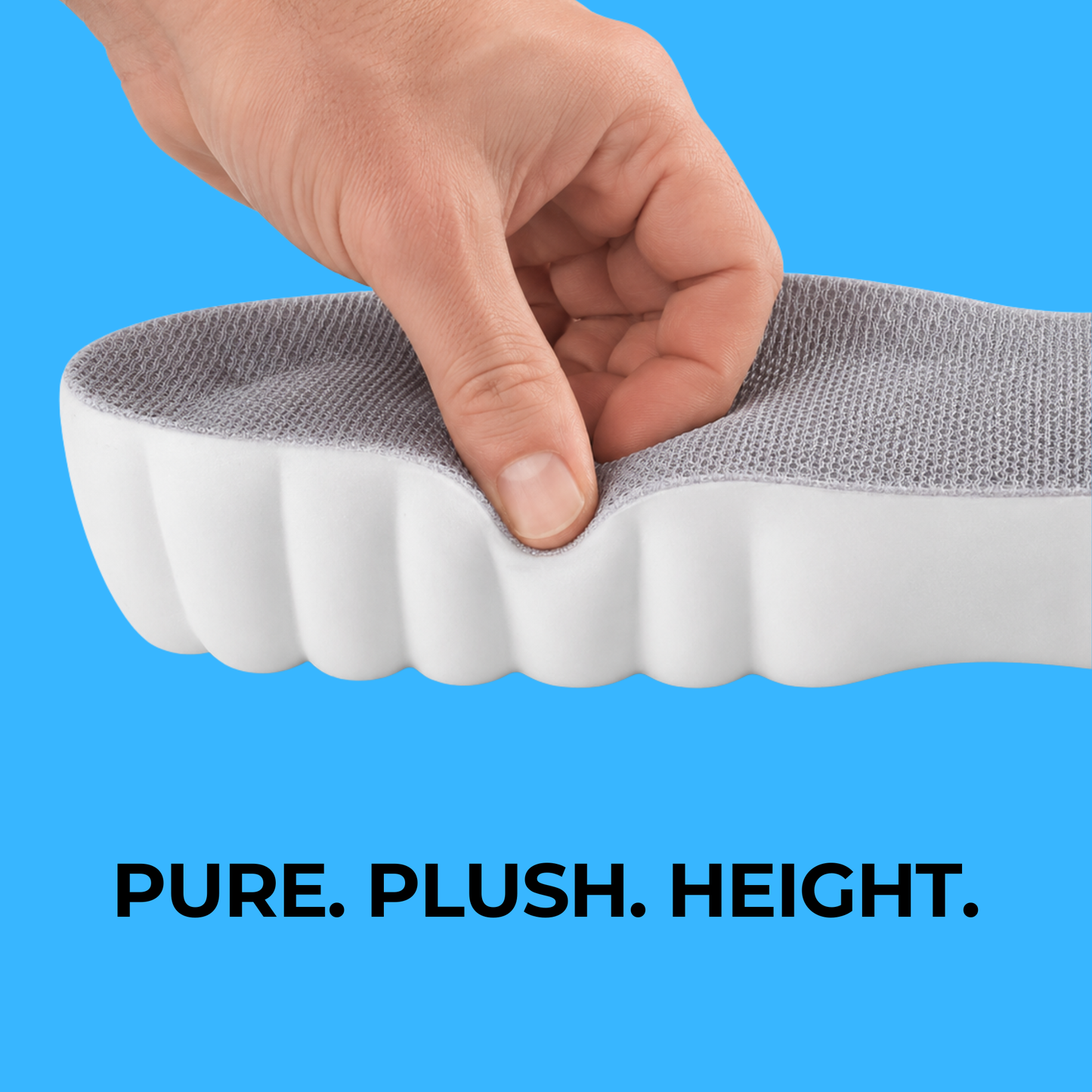 👟 Buy 1 Get 1 Free Cloud Comfort Height Insoles – Shock-Absorbing & Breathable ✨