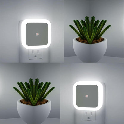 🌙Buy 2 Get 1 Free Light Sensor Plug-In Night Light – Soft Warm Glow for Bedroom, Bathroom & Hallway ✨