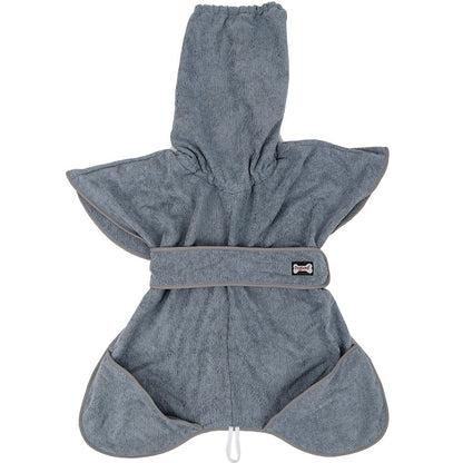 Dog Bath Towel Robe – Ultra Absorbent Pet Drying Coat