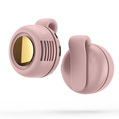 ❄️ Portable Bladeless Clip-On Fan – Waist, Neck & Handheld Mini Fan for Quiet Cooling Anywhere 🌬️