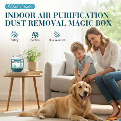 🔥 2026 Upgraded Indoor Air Purifier Box – Dust & Odor Removal for a Fresher Home 🏠