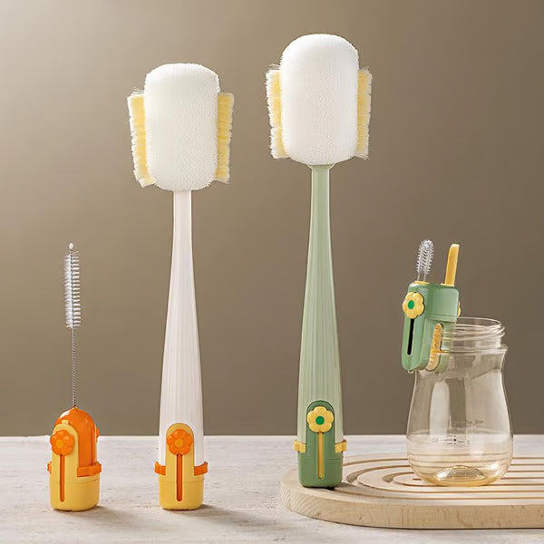 5-in-1 Bottle Cleaning Brush ✨ Deep Clean Cup Lids, Straws & Kitchen Gaps