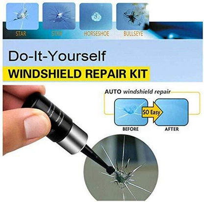 ✨ BOGO Glass Repair Kit – Quick Fix for Cracks, Chips & Scratches 🚗