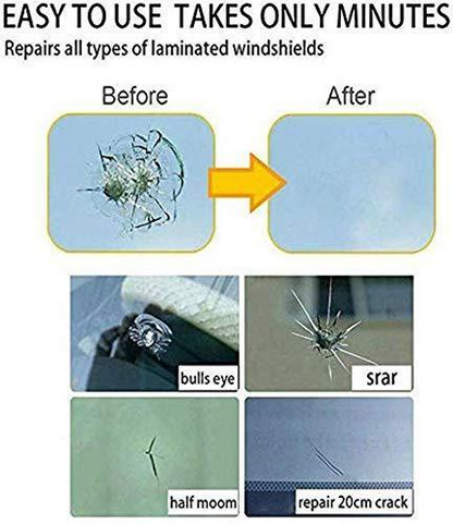 ✨ BOGO Glass Repair Kit – Quick Fix for Cracks, Chips & Scratches 🚗