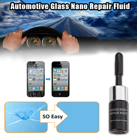 ✨ BOGO Glass Repair Kit – Quick Fix for Cracks, Chips & Scratches 🚗