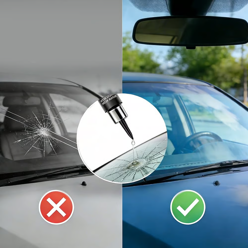 ✨ BOGO Glass Repair Kit – Quick Fix for Cracks, Chips & Scratches 🚗