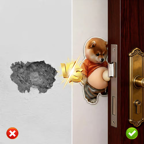 Cute Squishy Door Bumper Pad 🧸 Buy 1 Get 1 Free | Quiet Wall Protector & Door Stopper ✨