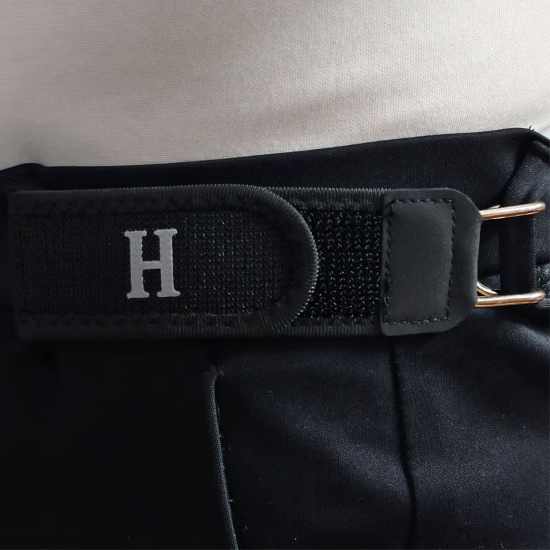 No-Buckle Stretch Belt for Men & Women 🔥 Invisible Fit | Adjustable Metal Hook Comfort Belt ✨