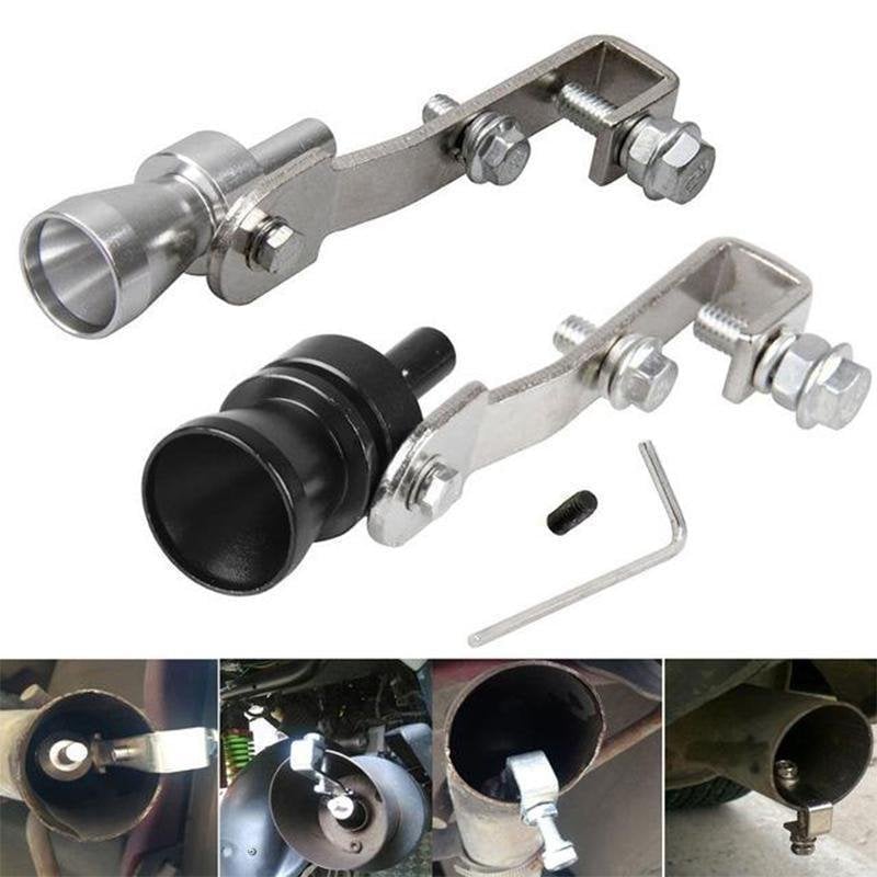 Exhaust Roar Sound Maker 🔥 Universal Car & Motorcycle Tailpipe Sound Whistle