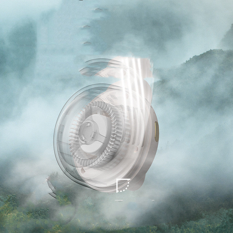 ❄️ Portable Bladeless Clip-On Fan – Waist, Neck & Handheld Mini Fan for Quiet Cooling Anywhere 🌬️