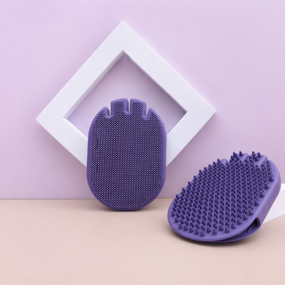 2-in-1 Pet Bath & Massage Brush Deep Clean, Gentle Care, Happy Pets Every Bath