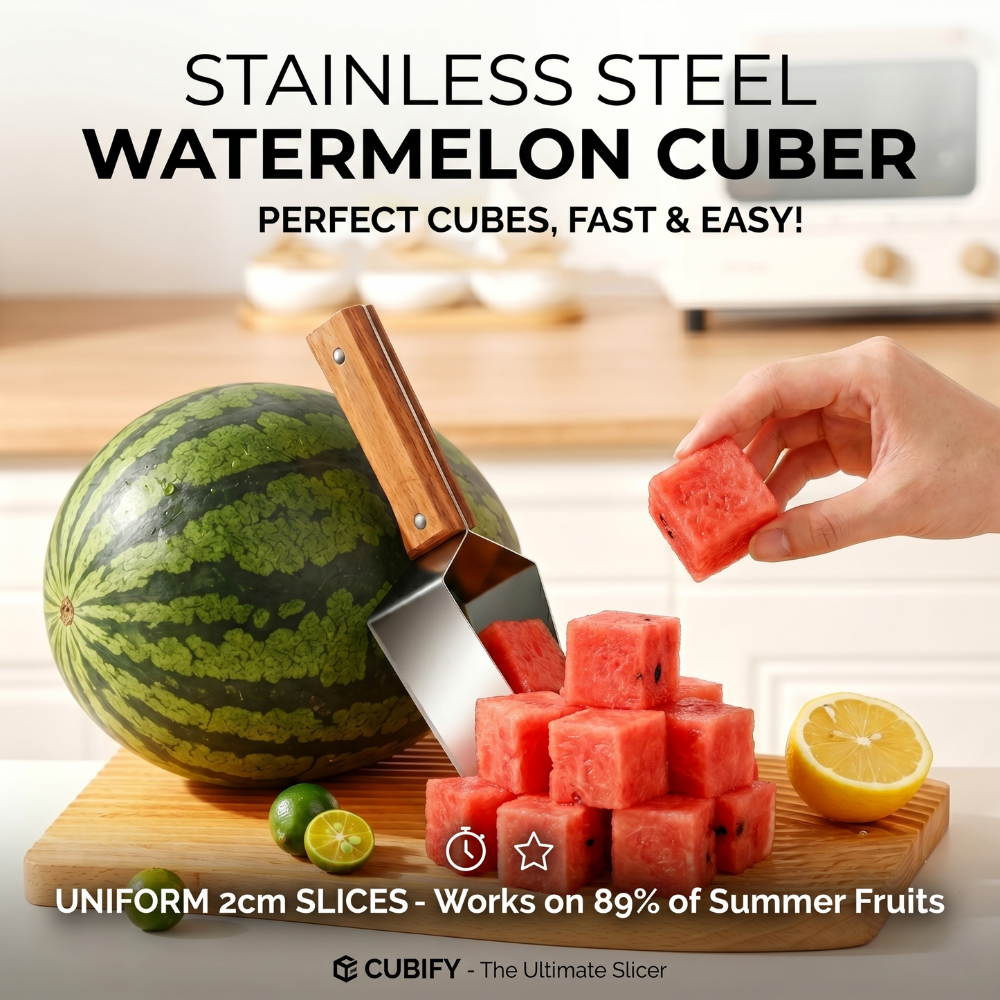 🍉 60-Second Watermelon Cutter – Buy 1 Get 1 Free! Slice Watermelon Faster, Cleaner & Safer Than a Knife ✨