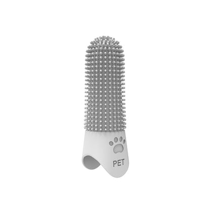 Buy 1 Get 2 Free 360° Cleaning Finger Toothbrush for Dogs & Cats – Food-Grade Silicone, Fits Most Fingers
