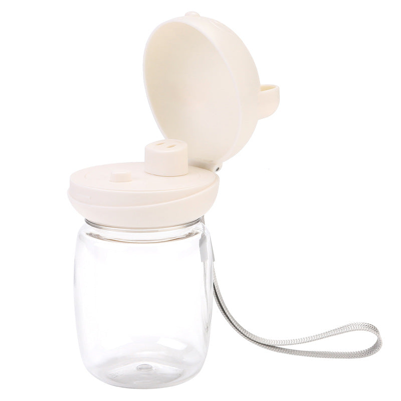 Portable Pet Water Bottle – One-Press Travel Drinking Cup
