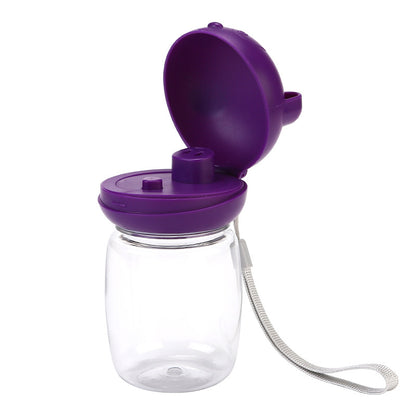 Portable Pet Water Bottle – One-Press Travel Drinking Cup