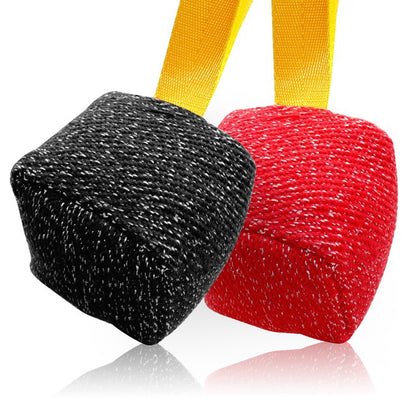 Durable Dog Tug Toy with Handle – Bite-Resistant Training Toy for Strong Chewers
