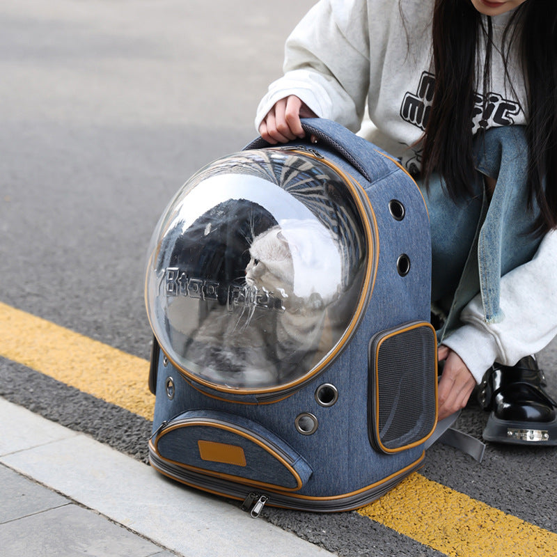 Breathable Space Capsule Pet Carrier Backpack
