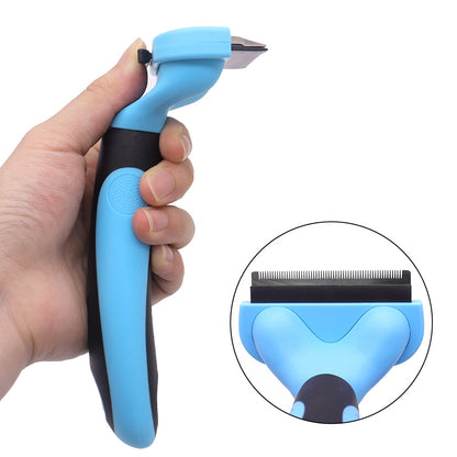 Pet Hair Removal Brush – One-Click Self Cleaning Grooming Tool