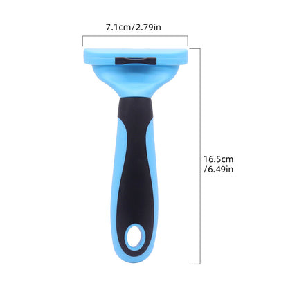 Pet Hair Removal Brush – One-Click Self Cleaning Grooming Tool
