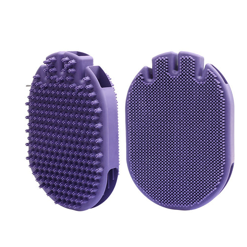 2-in-1 Pet Bath & Massage Brush Deep Clean, Gentle Care, Happy Pets Every Bath