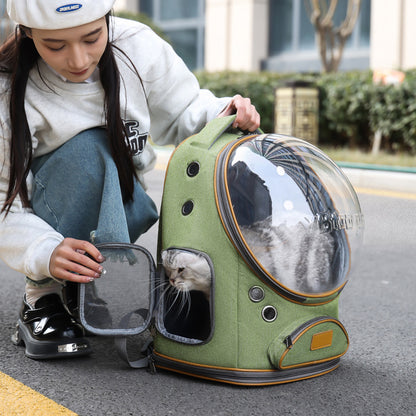Breathable Space Capsule Pet Carrier Backpack