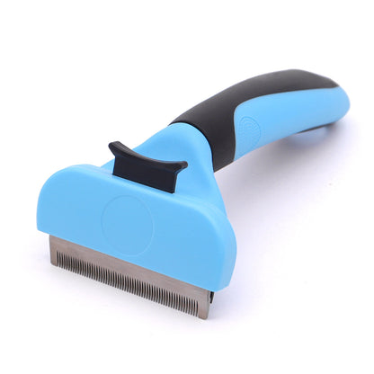 Pet Hair Removal Brush – One-Click Self Cleaning Grooming Tool