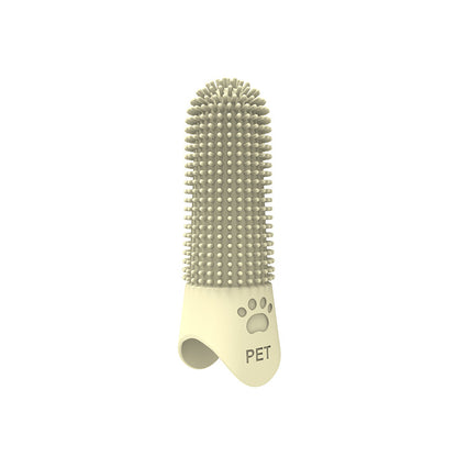 Buy 1 Get 2 Free 360° Cleaning Finger Toothbrush for Dogs & Cats – Food-Grade Silicone, Fits Most Fingers