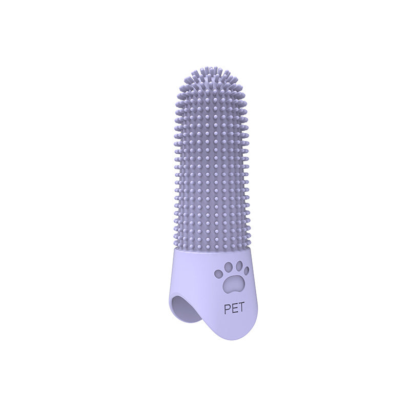 Buy 1 Get 2 Free 360° Cleaning Finger Toothbrush for Dogs & Cats – Food-Grade Silicone, Fits Most Fingers