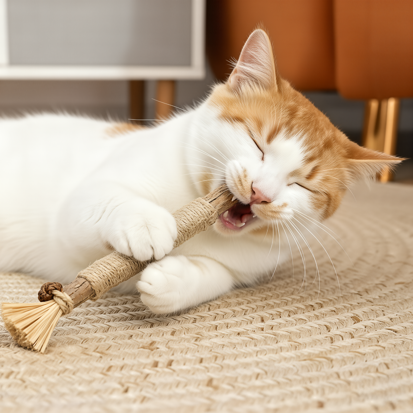 NEGUSY Natural Silvervine Dental Sticks– The Ultimate 100% Natural Cat Toy & Teeth Cleaner