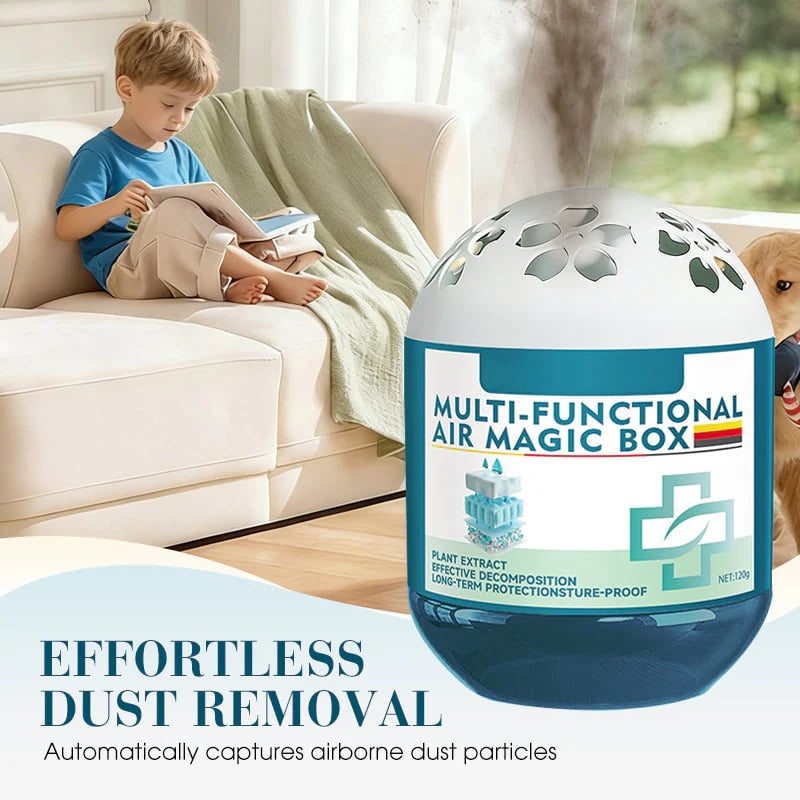 🔥 2026 Upgraded Indoor Air Purifier Box – Dust & Odor Removal for a Fresher Home 🏠