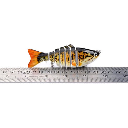 🐠 7-Joint Realistic Swimbait Fishing Lure – Buy 2 Get 1 Free Deal 🎣