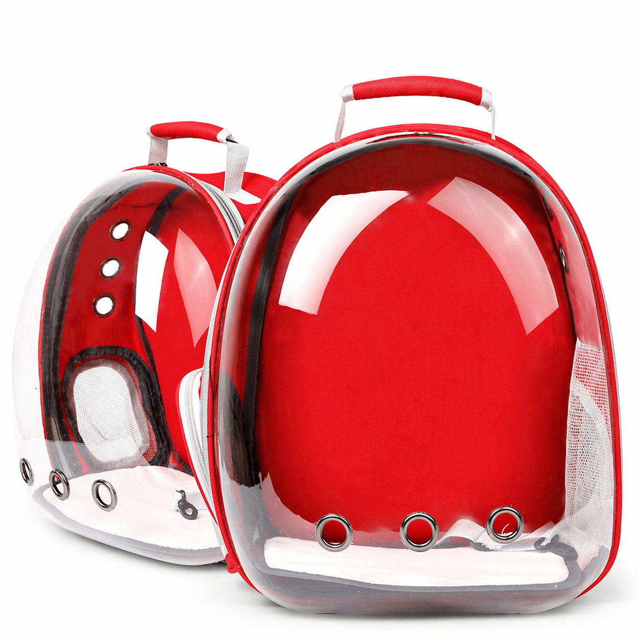 Transparent Cat Backpack Carrier – Breathable Space Capsule Pet Travel Bag