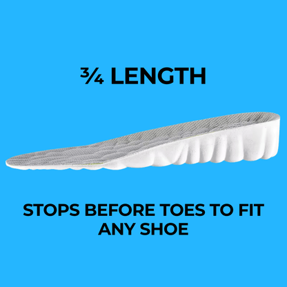 👟 Buy 1 Get 1 Free Cloud Comfort Height Insoles – Shock-Absorbing & Breathable ✨