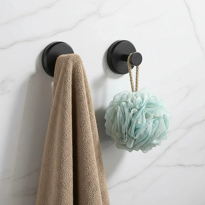 🖤 Buy 1 Get 1 Free Stainless Steel Wall Hook – Modern Space-Saving Hanger for Towels, Robes & Coats ✨