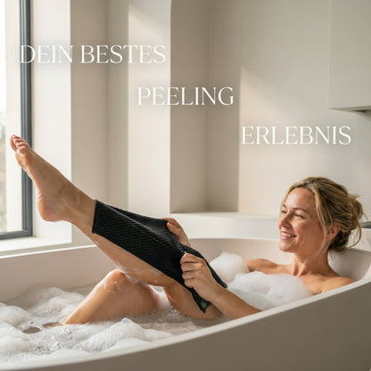 🛁 Buy 1 Get 1 Free  SilkTouch Exfoliating Shower Cloth – Scrub Away Dead Skin for Softer, Cleaner Skin